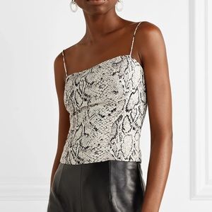 Reformation Meyer Top Rattlesnake size 8